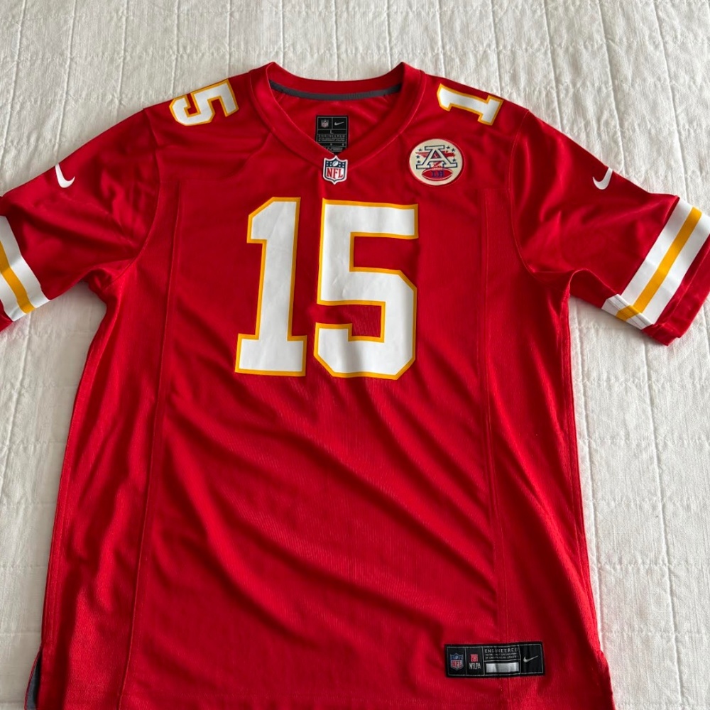 Men's Kansas City Chiefs Patrick Mahomes Nike Red Game Jersey